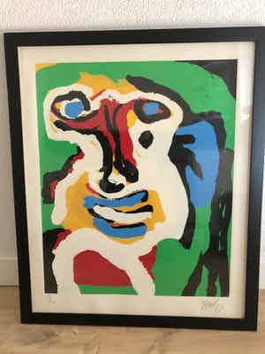 Karel Appel - Seven summer days verkocht voor € 1199!