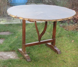 Niet of onleesbaar gesigneerd - Oak vigneron table from France - ca. 1940 kopen? Bied vanaf 10!