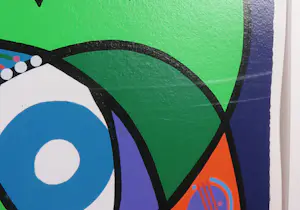 Marianne Naerebout - Zeefdruk, Soultribe - Ingelijst (Zeer groot) kopen? Bied vanaf 50!