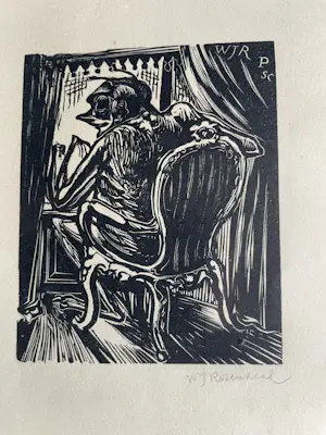 Willem Rozendaal - Man voor venster kopen? Bied vanaf 75!