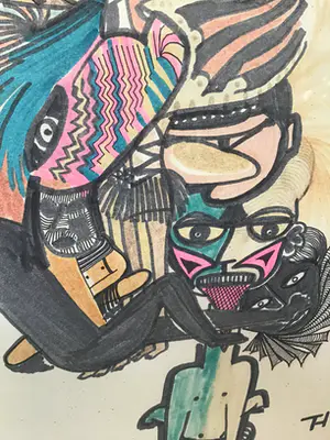 Niet of onleesbaar gesigneerd - Faces kopen? Bied vanaf 1!