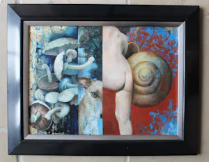 Clary Mastenbroek - Vrouw met Paddestoelen kopen? Bied vanaf 250!