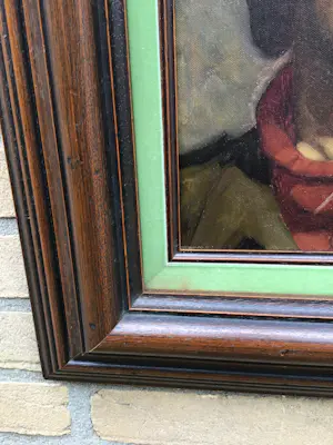 Jeanne van Hall - Rokend Jongetje kopen? Bied vanaf 25!