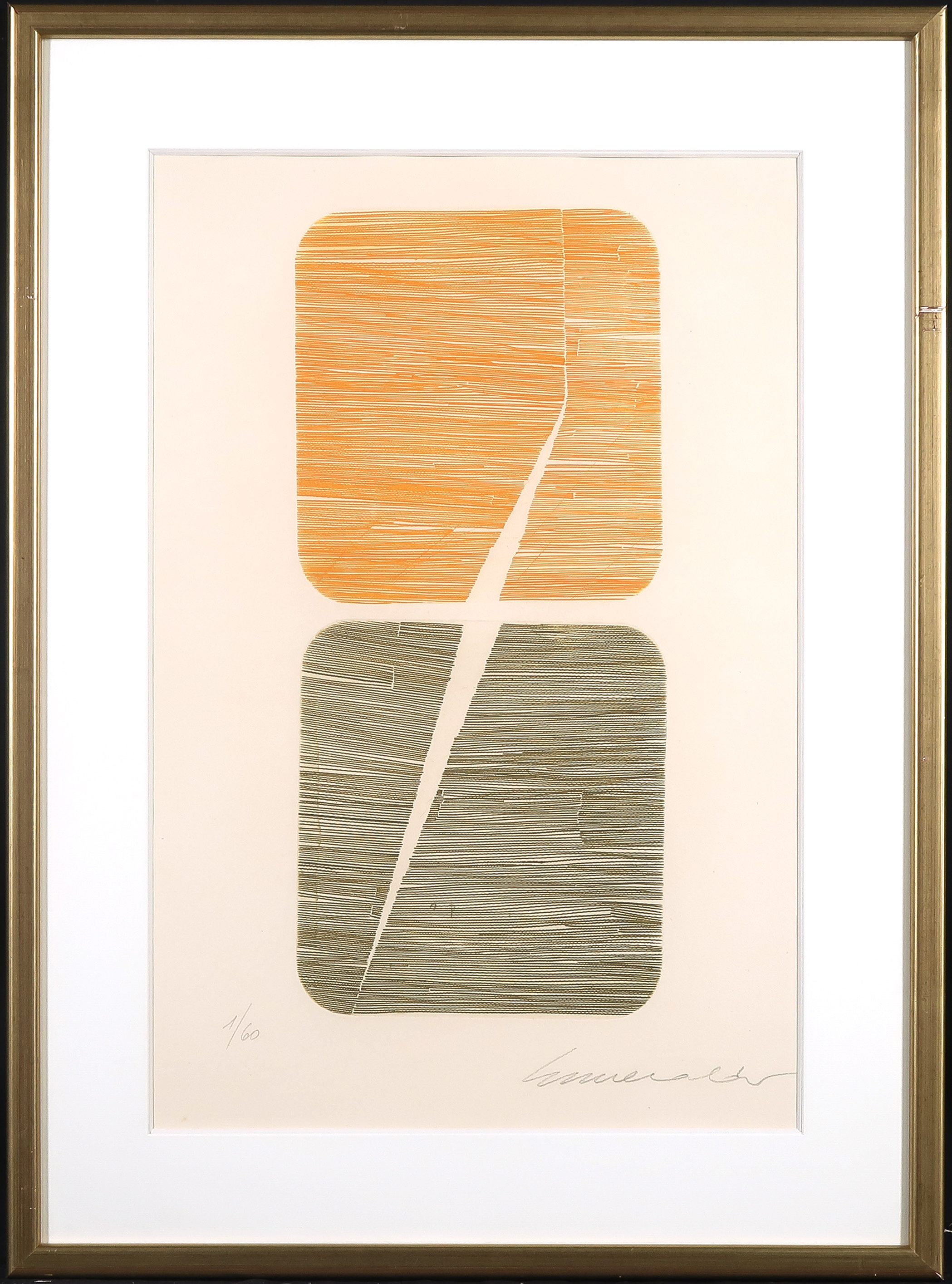 Niet of onleesbaar gesigneerd - Kleurets, Zonder titel - Ingelijst kopen? Bied vanaf 1!