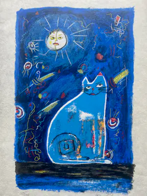 Franz Lauter - De blauwe kat kopen? Bied vanaf 50!