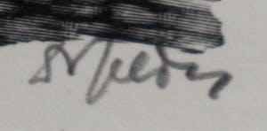 Dirk van Gelder - Houtgravure: Veere - 1953 kopen? Bied vanaf 49!