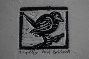 Bob Lokhorst - Houtgravure - Vogeltje kopen? Bied vanaf 50!