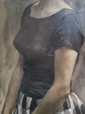 Buy Johann von Stein - Portret van jonge vrouw.? Bid from 275!