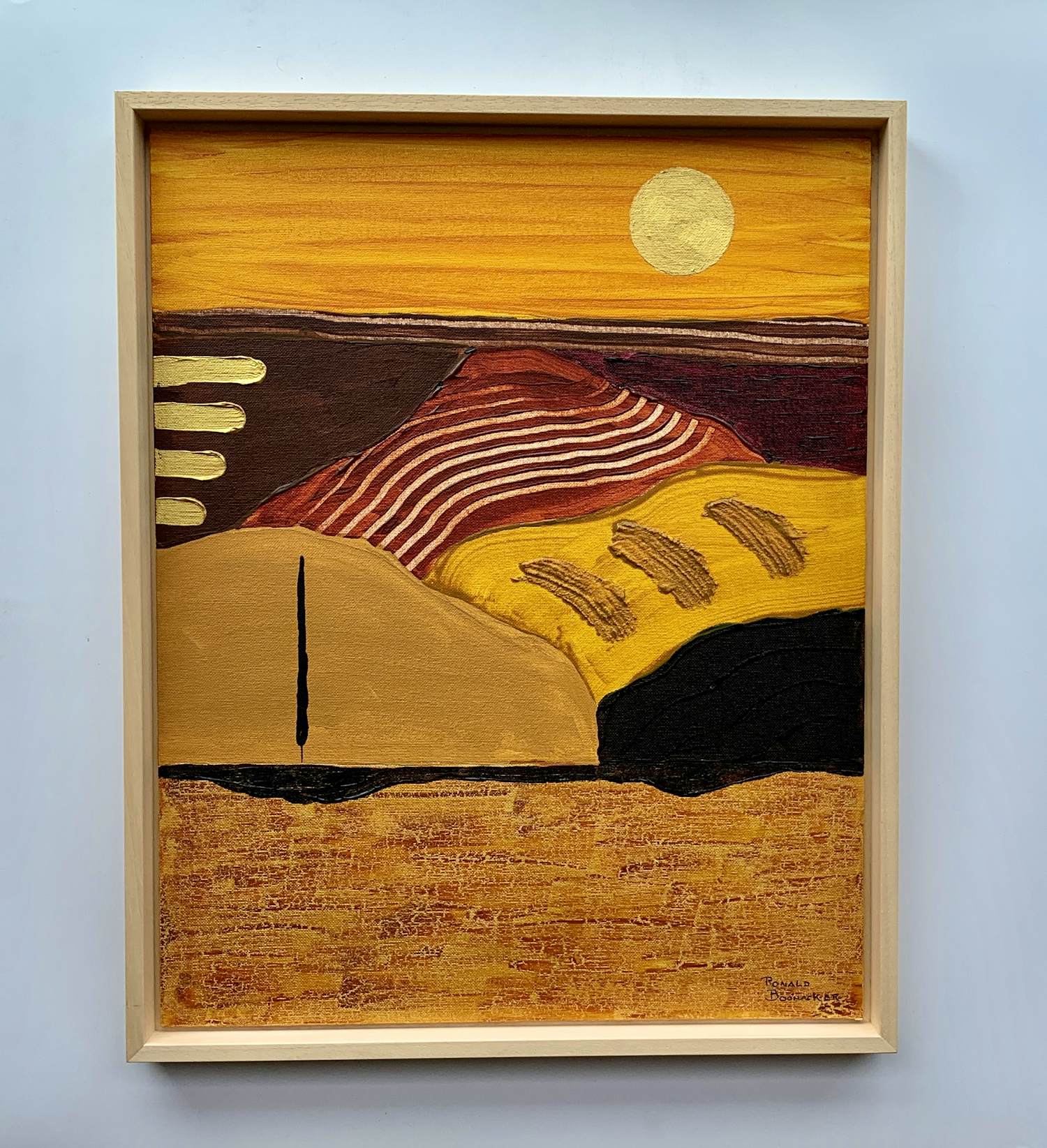 Ronald Boonacker - Landschap Méditeranée (certificaat van echtheid) kopen? Bied vanaf 140!