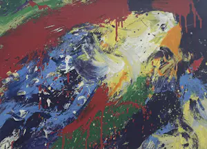Jan Cremer - handgesigneerde kleurenzeefdruk | 'Papegaai' | 1990 kopen? Bied vanaf 150!