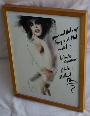 Edland Man - i.s.m. Ferry van der Nat - Paintbox bewerkte foto , Lina O'Connor kopen? Bied vanaf 100!