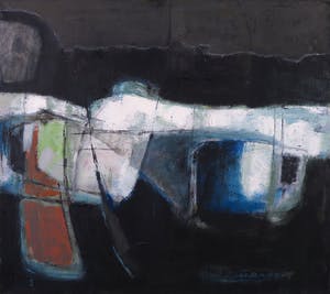 Jos Schimmer - Olieverf op doek, Rabat bij avond kopen? Bied vanaf 1!