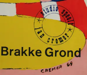 Jan Cremer - Affiche , Studio speelt jan cremer in de Brakke Grond Amsterdam - 1969 kopen? Bied vanaf 1!