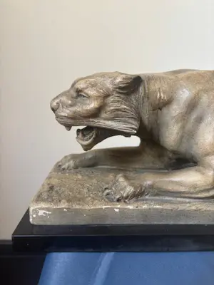 Auguste Henri Carli - Tijger (Art Deco) kopen? Bied vanaf 450!