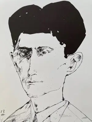 Horst Janssen - Franz Kafka - Signierte Orig. Zinkographie von 1967 kaufen? Bieten Sie von 79!