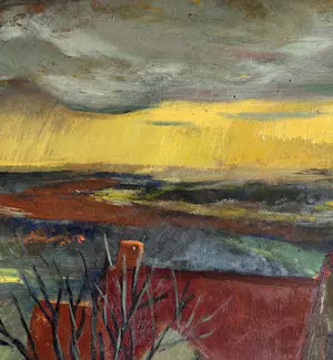 Marie Louise Ogier - Wunderschöne fauvistische Landschaft kopen? Bied vanaf 180!