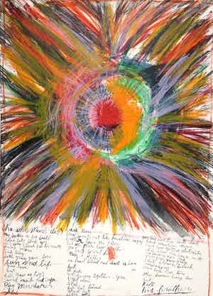 Walasse Ting - Litho, He who must die (...) verkocht voor € 350!