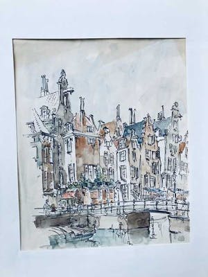 Rein Snapper - Lot van twee werken, Amsterdam kopen? Bied vanaf 45!