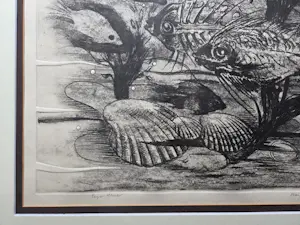 Hans van Dokkum - Vissen. Onderwater landschap. kopen? Bied vanaf 69!