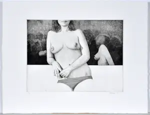 Roger Wittevrongel - Torso - Ets - Gesigneerd - 37x53 cm - 1979 kopen? Bied vanaf 120!