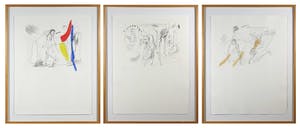 John van 't Slot - Serie van 3 handbewerkte etsen, Tupelo - Ingelijst kopen? Bied vanaf 80!