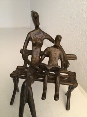 Bodrul Khalique - Twee sculpturen “ MOEDER EN KIND “ kopen? Bied vanaf 65!
