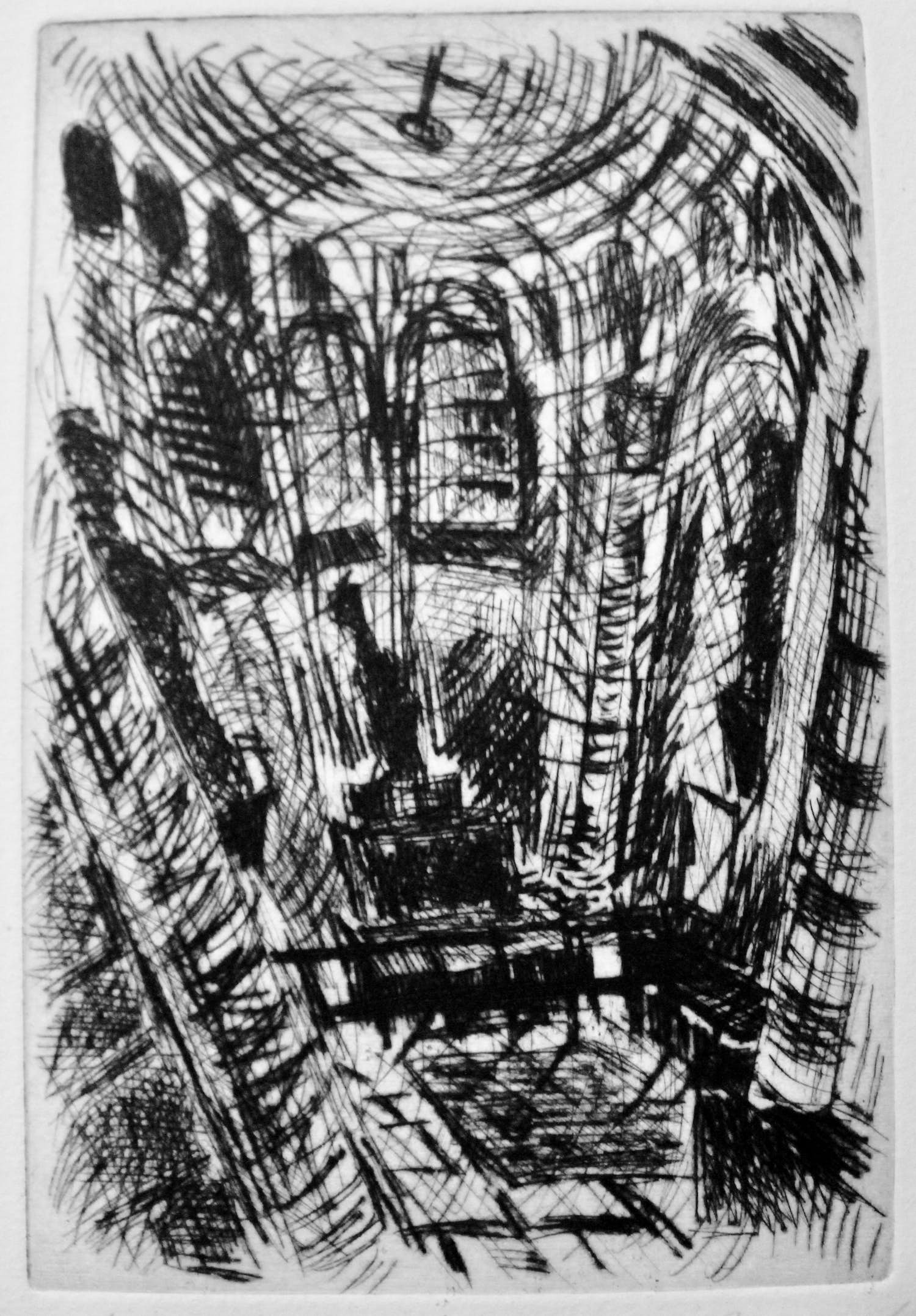 Jan de Beus - Ets uit kleine oplage "Commafray" (?) kopen? Bied vanaf 25!