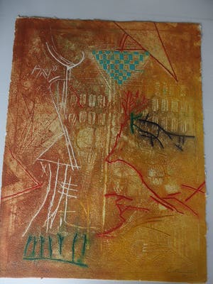 Chabab Tayefeh Mohajer - Cross Roads - gesigneerde kleurenets - oplage XX ex. - 1990 kopen? Bied vanaf 50!