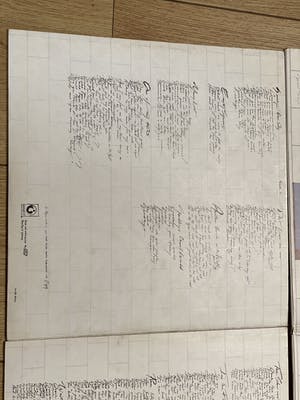 Niet of onleesbaar gesigneerd - LP Pink floyd - The Wall - Gesigneerd kopen? Bied vanaf 1!