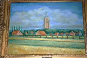 Laurens Jannis Braams - Oostkapelle - Zeeland - olieverfschilderij kopen? Bied vanaf 95!