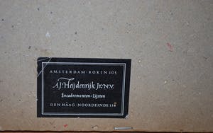 Mart Kempers - Glass of Calvados - kleurenlitho in een Heijdenrijk lijst kopen? Bied vanaf 45!