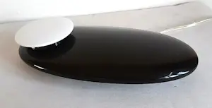 Philips - Iconische design tafellamp "Ledino" in staal met zwarte coating kopen? Bied vanaf 85!