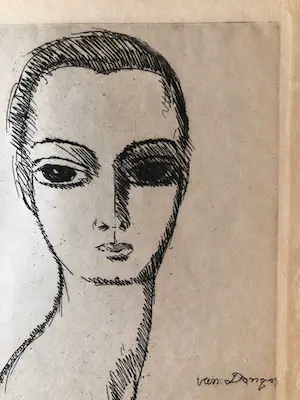Kees van Dongen - Kees van Dongen -Meisje met de zwanenhals - 1925 kopen? Bied vanaf 595!