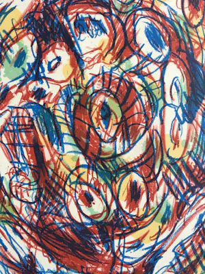 Pierre Alechinsky - ‘Crayonnement’ - litho - 1972 kopen? Bied vanaf 1150!
