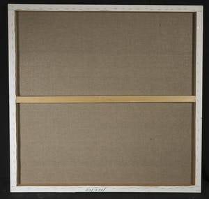 Niet of onleesbaar gesigneerd - Acryl en collage van textiel op doek, Z.T. Abstract stadsgezicht kopen? Bied vanaf 1!