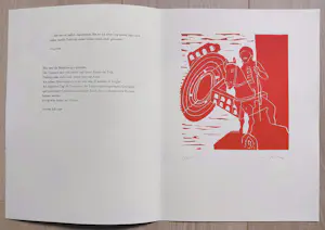 Uwe Poth - Italienische Reise, complete cassette met 12 handgesigneerde linosnedes kopen? Bied vanaf 495!