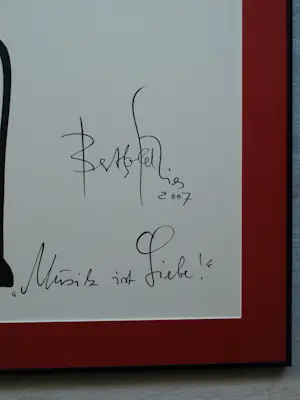 AcheterBerthold Spies - Gemengde techniek , Musik ist Liebe – Lijst, 74½ x 59½ cm - 2007? Enchérissez de 100!