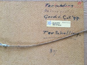 Niet of onleesbaar gesigneerd - 2x landschap Terschelling | 2x olieverf schilderijen (ingelijst) kopen? Bied vanaf 1!