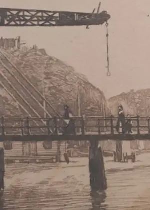 Willem Witsen - Pakhuizen op Uilenburg kopen? Bied vanaf 400!