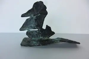 Mieke Oldenburg - Brons, Zeilbootje op het water kopen? Bied vanaf 100!