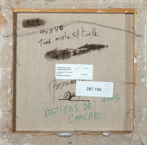 Chantal Borremans - Gemengde techniek op doek, Vestiges de l'Arches kopen? Bied vanaf 1!