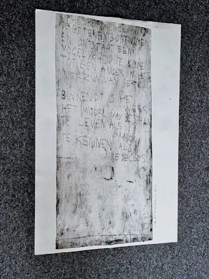 Huug Pleysier - Grote droge naald Ets "in het betekenen" gesigneerd "voor mij van jou van Huug" kopen? Bied vanaf 38!