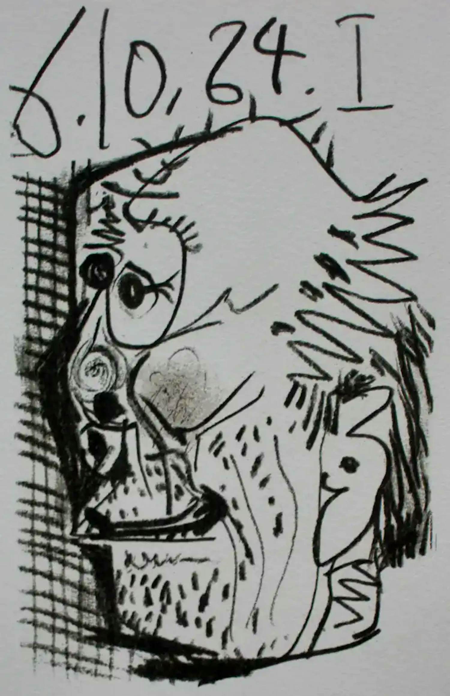 Pablo Picasso - litho uit Le Gout du Bonheur" - 1964 kopen? Bied vanaf 75!