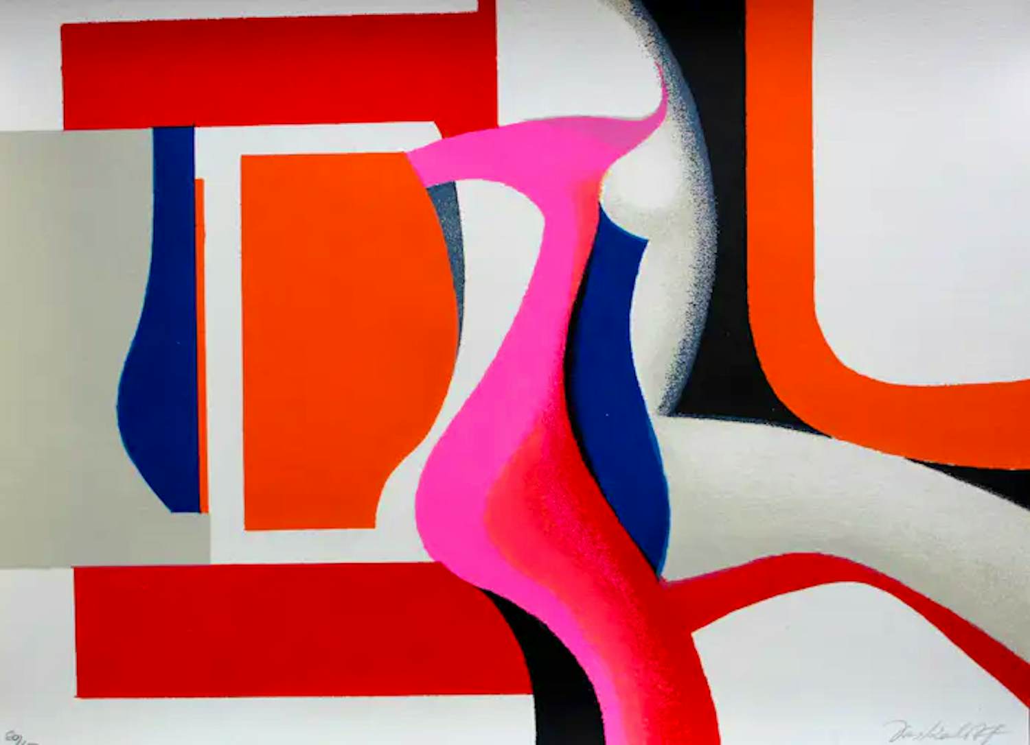 Georgi Daskaloff - Litho: abstract kopen? Bied vanaf 75!