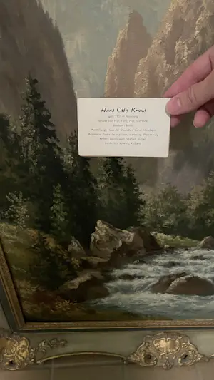 Hans Otto Kraus - reissender Fluss in den Bergen kopen? Bied vanaf 50!