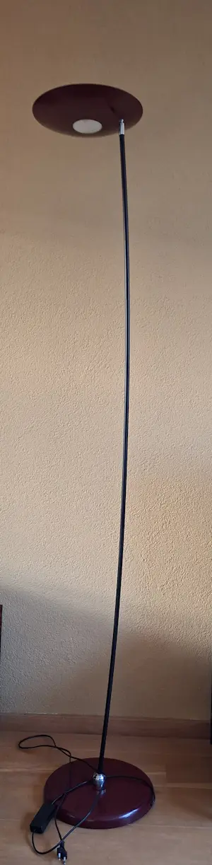 Hala - Vintage Hala Zeist rode vloerlamp, uplighter. Designer Herman Busquet kopen? Bied vanaf 275!