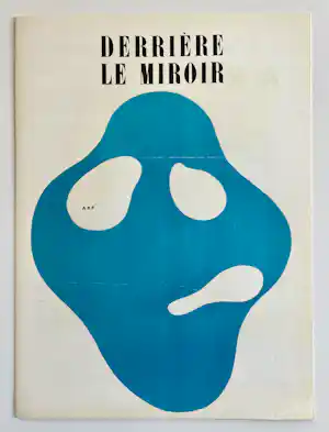 Hans Arp - 3 Graphiken in Derrière le Miroir No 33 von 1950 verkocht voor € 90!
