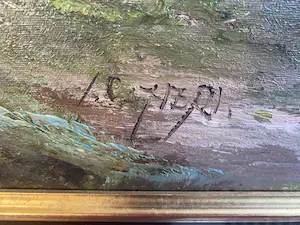 Niet of onleesbaar gesigneerd - Huisje aan bosmeer kopen? Bied vanaf 1!