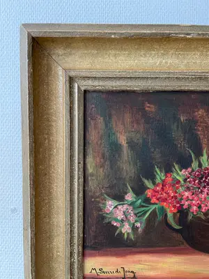 Maria Christina Jacoba Sterre de Jong - Bloemen stilleven in schaal kopen? Bied vanaf 10!
