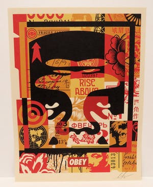 Shepard Fairey - OBEY FACE COLLAGE kaufen? Bieten Sie von 1!